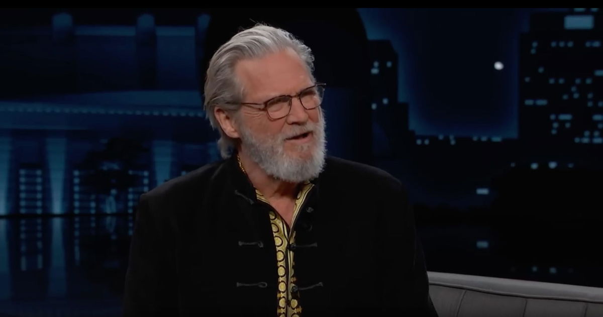 <i>Jimmy Kimmel Live via CNN Newsource</i><br/>Jeff Bridges on 'Jimmy Kimmel Live'! on Monday.