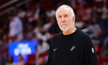 San Antonio Spurs head coach Gregg Popovich suffered a mild stroke