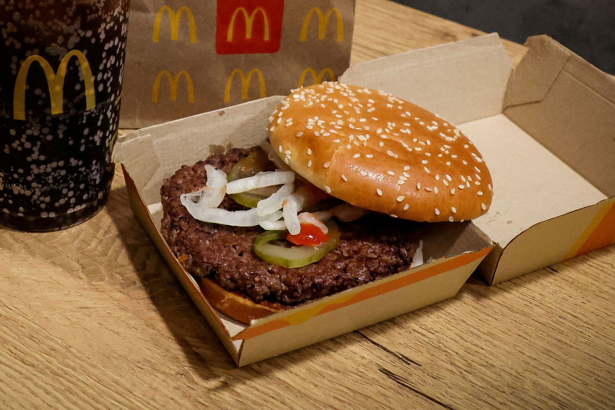 <i>Brendan McDermid/Reuters/File via CNN Newsource</i><br/>The slivered onions on McDonald's Quarter Pounder burgers have been linked to an E. coli outbreak.