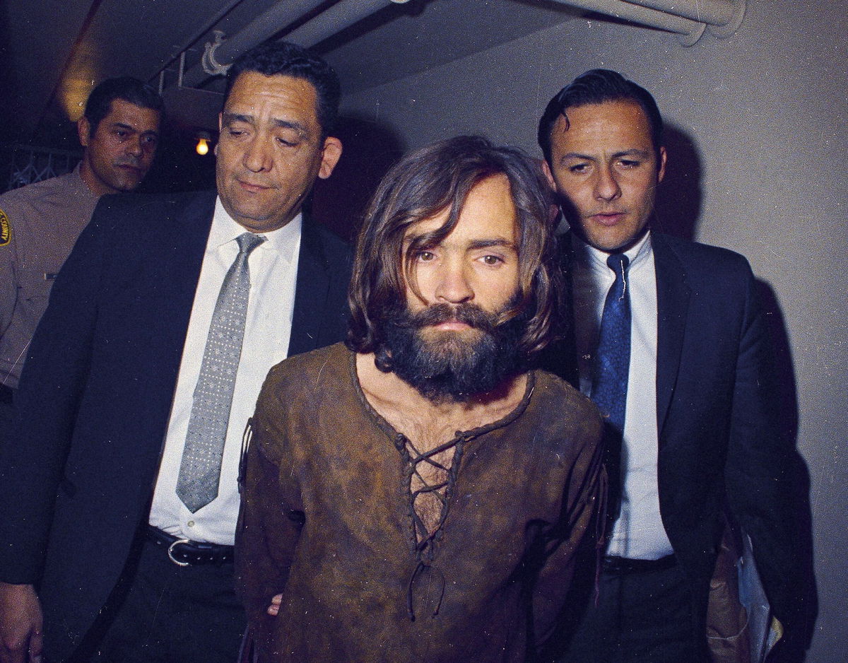 <i>Albert Foster/Mirrorpix/Getty Images via CNN Newsource</i><br/>American criminal Charles Manson at California Medical Facility