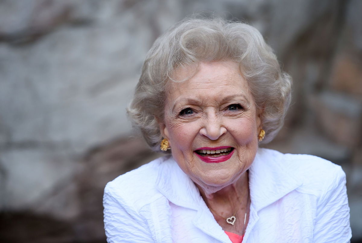 <i>Amanda Edwards/WireImage/Getty Images via CNN Newsource</i><br />Betty White is pictured at the Greater Los Angeles Zoo Association's (GLAZA) 45th Annual Beastly Ball at the Los Angeles Zoo on June 20