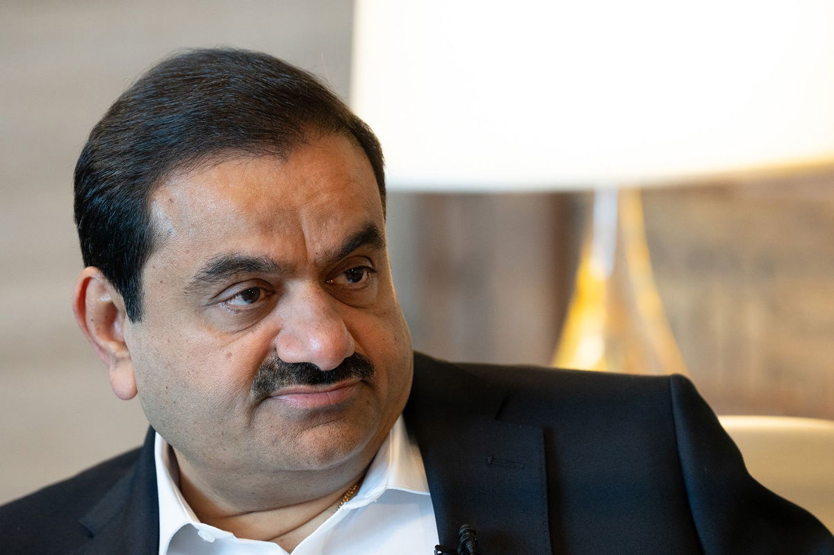 <i>Sumit Dayal/Bloomberg/Getty Images via CNN Newsource</i><br/>Gautam Adani