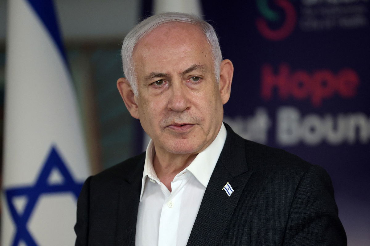 <i>Jack Guez/Reuters via CNN Newsource</i><br/>The International Criminal Court has issued arrest warrants for Israeli Prime Minister Benjamin Netanyahu. Netanyahu is seen here on June 8.