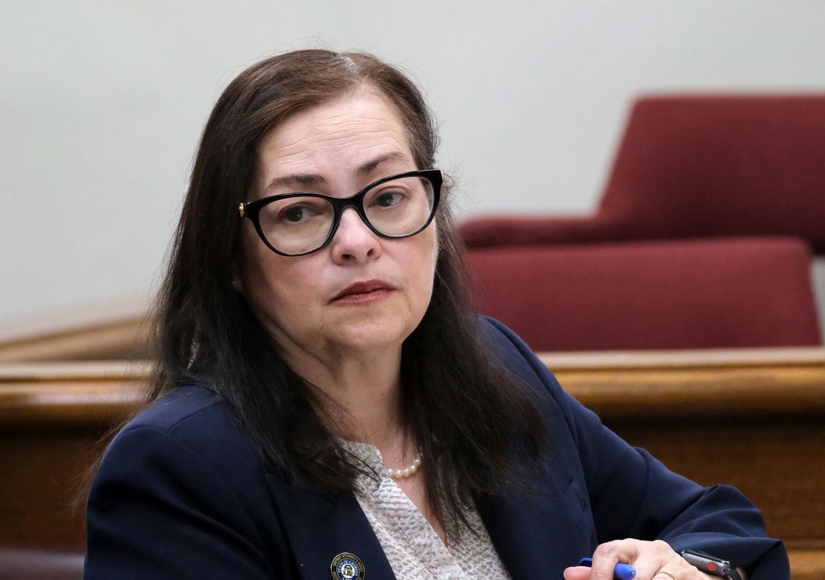 <i>Nell Carroll/Atlanta Journal-Constitution/AP via CNN Newsource</i><br/>District Attorney Deborah Gonzalez was elected in 2020 on a progressive platform and as an opponent of the death penalty.