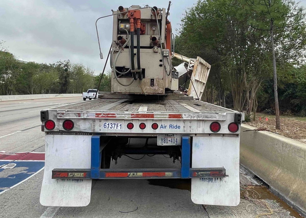 <i>@TxDOTHouston/KTRK via CNN Newsource</i><br/>There was no major damage to the bridge