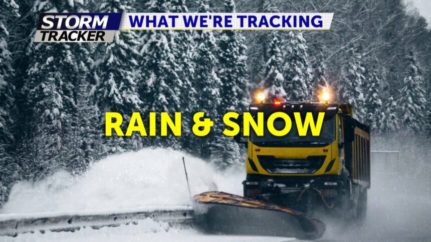 Tracking rain & snow