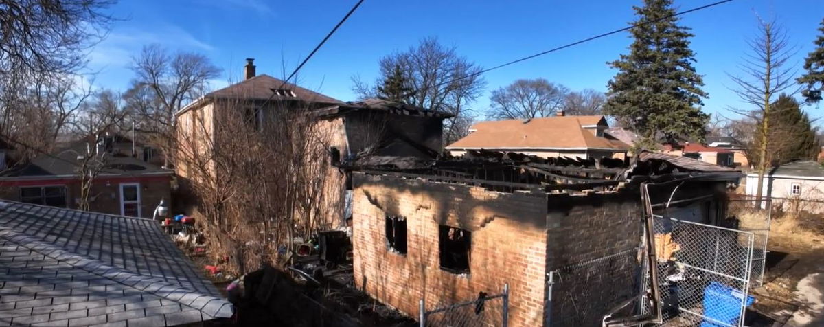 <i>WBBM via CNN Newsource</i><br/>A woman's son was trapped in a garage when it caught fire on Christmas Day. She says despite pleas to first responders to help find him