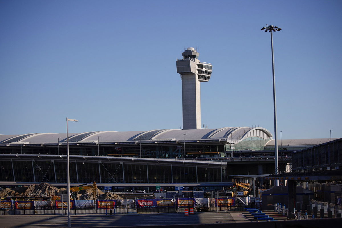 <i>Kena Betancur/AFP/Getty Images via CNN Newsource</i><br/>Agents from the Transportation Security Administration have reviewed security footage from John F. Kennedy International Airport as part of the investigation into a stowaway who boarded a Delta flight from New York to Paris.