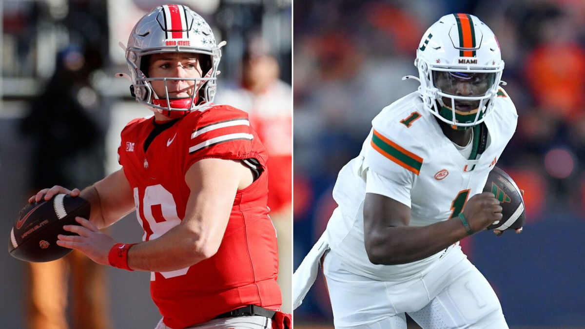 <i>AP via CNN Newsource</i><br/>Ohio State and Miami lost their final regular season games to unranked opponents.