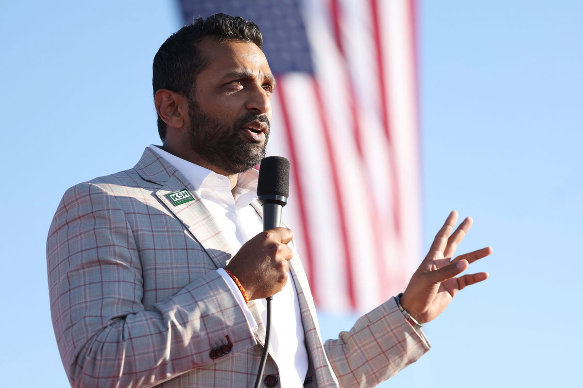 <i>Justin Sullivan/Getty Images via CNN Newsource</i><br />President-elect Donald Trump said he intends to nominate Kash Patel for the FBI director position. Patel is seen here in October 2022 in Minden