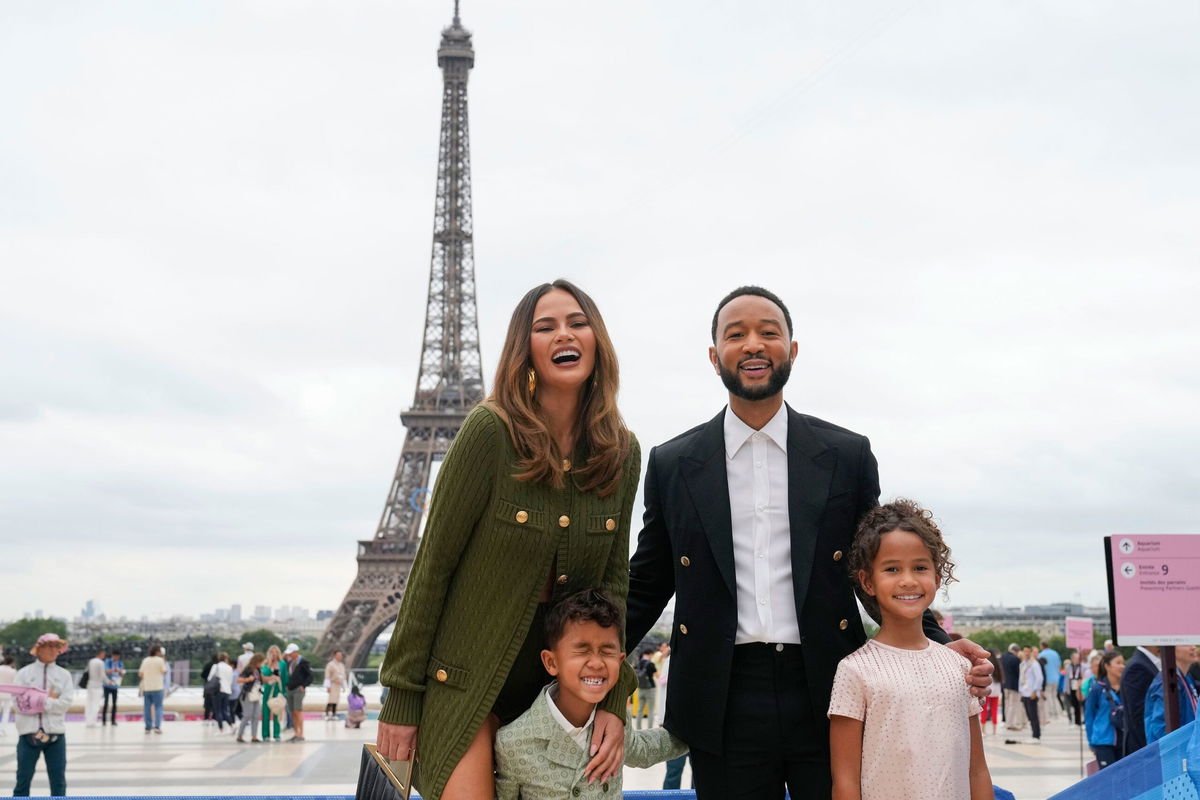 <i>Natacha Pisarenko/AP via CNN Newsource</i><br/>(From left) Chrissy Teigen