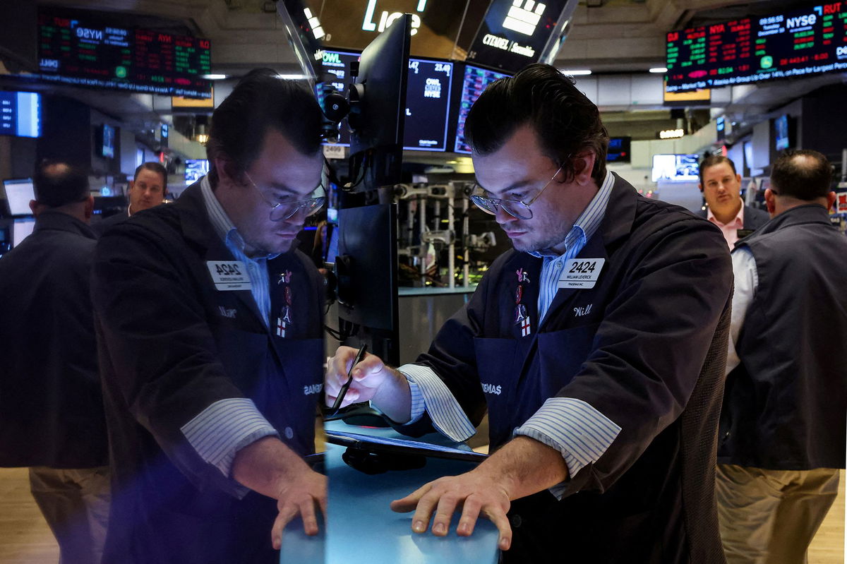 <i>Brendan McDermid/Reuters/FILE via CNN Newsource</i><br/>Stocks are sliding Monday leading into the final trading day of 2024.