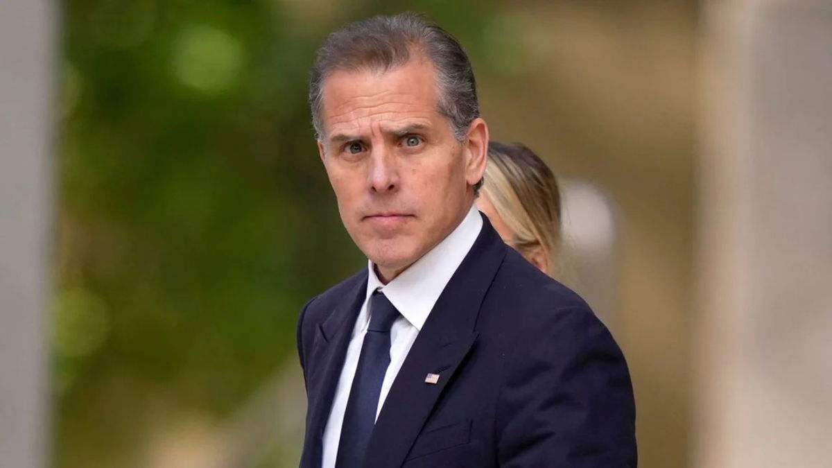 Hunter Biden departs from federal court on June 4, 2024, in Wilmington, Delaware. Matt Slocum/AP/FileHunter 