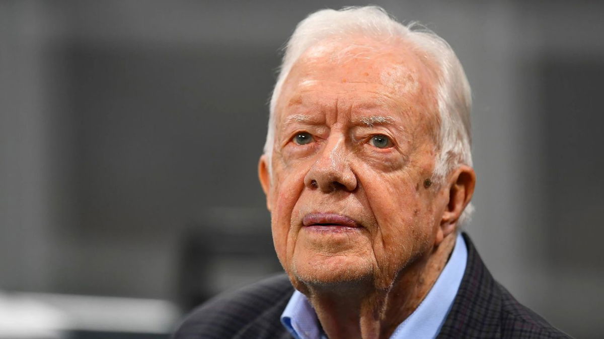 Former President Jimmy Carter is seen September 2018. Scott Cunningham/Getty Images