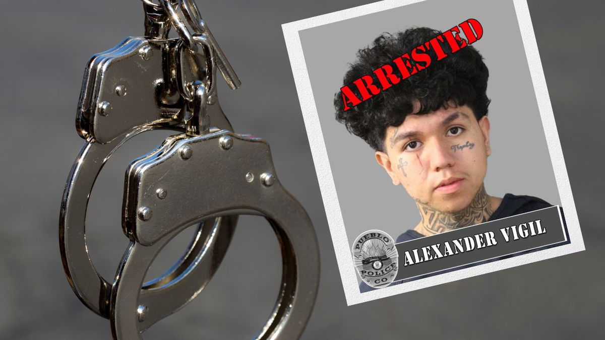 PPD says a traffic stop led to the arrest of a homicide suspect, 20-year-old Alexander Vigil.