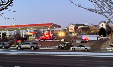 The King Soopers parking lot where a shooting took place.