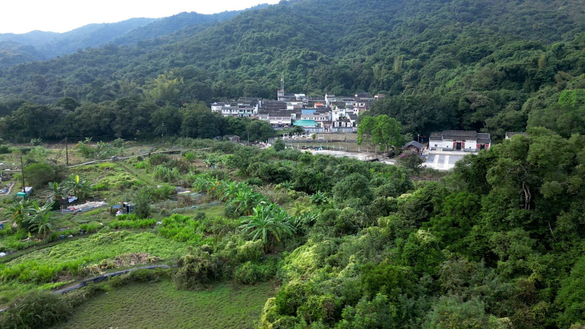 <i>Tom Booth/CNN via CNN Newsource</i><br/>Lai Chi Wo is a remote farming village in Hong Kong