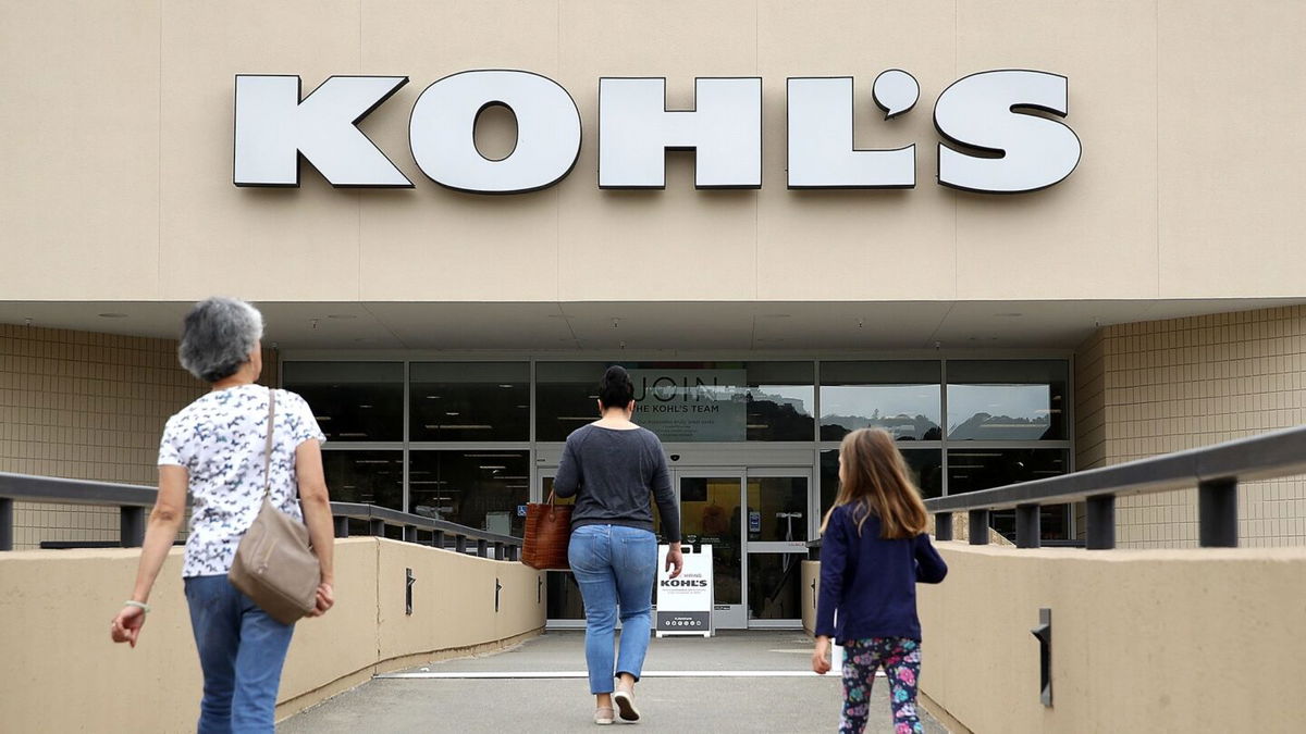 <i>Justin Sullivan/Getty Images via CNN Newsource</i><br />Kohl's is closing 27 stores in the coming months