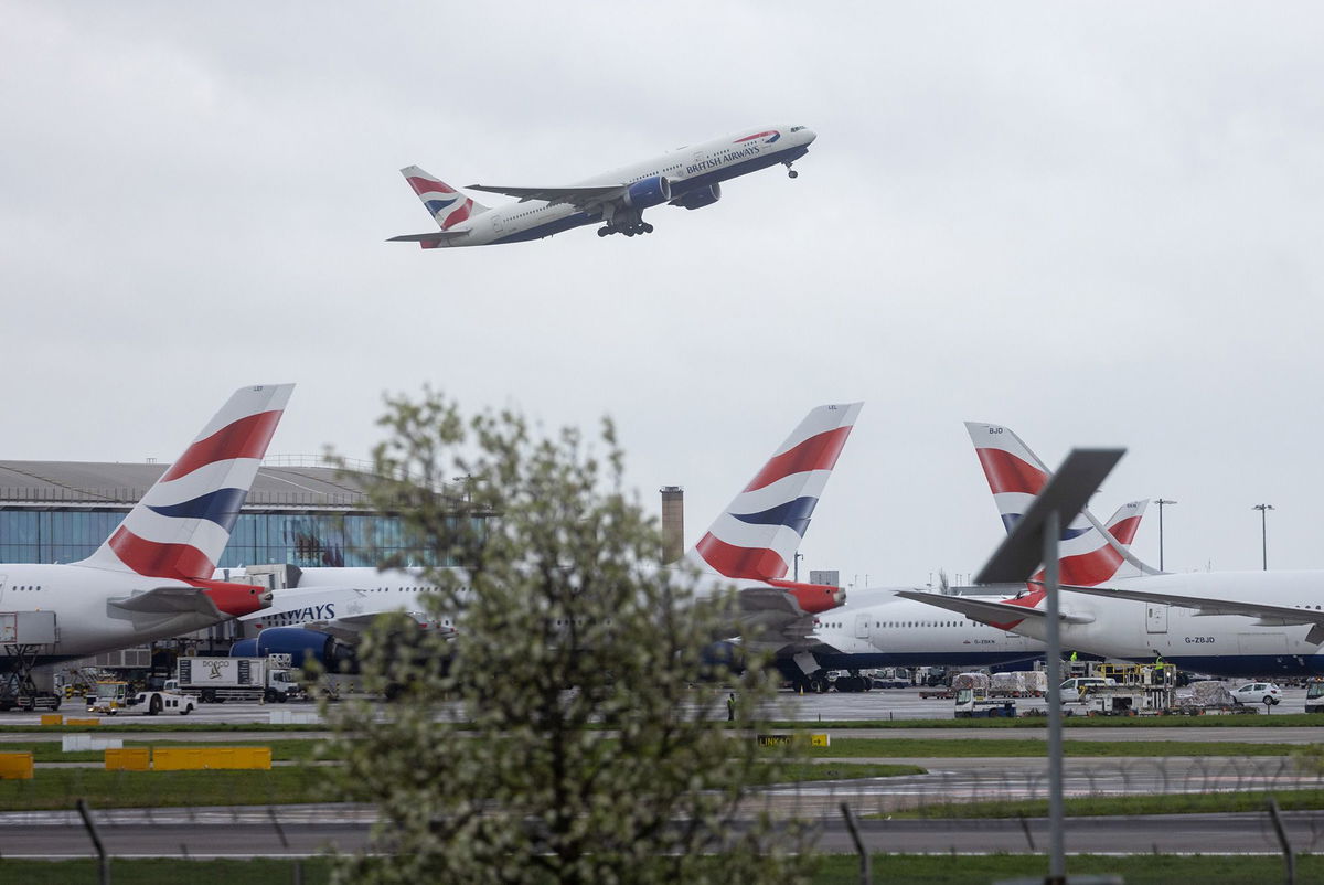 <i>Chris Ratcliffe/Bloomberg/Getty Images via CNN Newsource</i><br/>Even passengers transiting through the UK at the likes of Heathrow Airport will need an ETA.