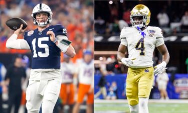 Penn State quarterback Drew Allar and Notre Dame running back Jeremiyah Love will likely be two of the decisive players on January 9.