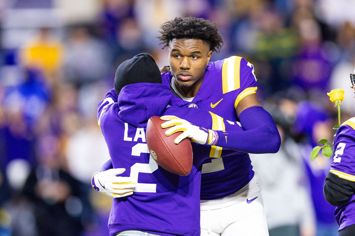 <i>Stephen Lew/USA Today Sports/Reuters via CNN Newsource</i><br/>LSU wide receiver Kyren Lacy has played three seasons for the Tigers.