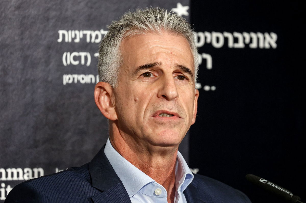 <i>Gil Cohen-Magen/AFP/Getty Images/File via CNN Newsource</i><br/>Israel's Mossad Director David Barnea in the central coastal city of Herzliya on September 10