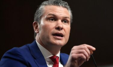 Pete Hegseth appears before the Senate Armed Services Committee for his confirmation hearing at the US Capitol in Washington