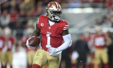 Deebo Samuel of the San Francisco 49ers at Levi's Stadium in Santa Clara