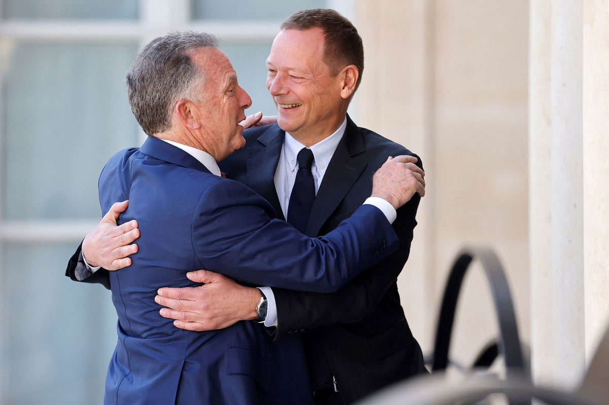 US envoy Steve Witkoff meets French presidential adviser Emmanuel Bonne at the Elysee presidential palace in Paris on Thursday.
