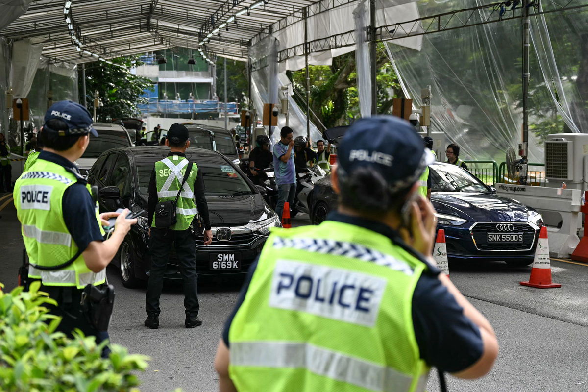 <i>Minh Hoang/Pool/Reuters via CNN Newsource</i><br/>Chinese minister of national defense Dong Jun attends a meeting at the Office of the Party Central Committee in Hanoi