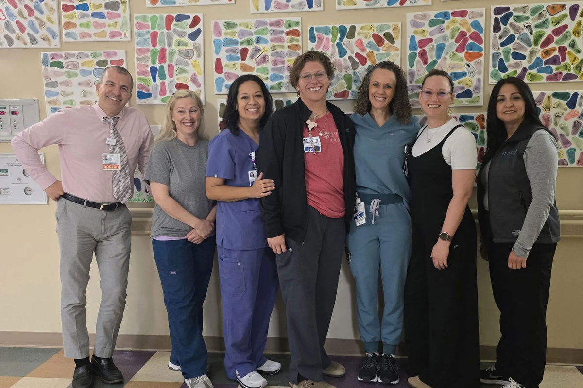 Dr. Shanon Forseter; Nicole Peacock, Medical Assistant for Dr. Forseter in the Women’s Health Clinic; Cynthia Rodriguez RN; Kori Sexson RN; Nica Ratliff RN; Pamela Tabb RN; Rita Bastian RN/Nursing Manager.