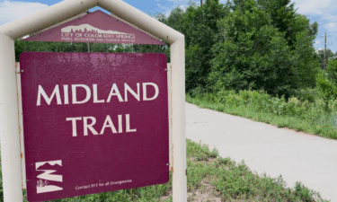 Portion of the Midland Trail on the Westside of Colorado Springs