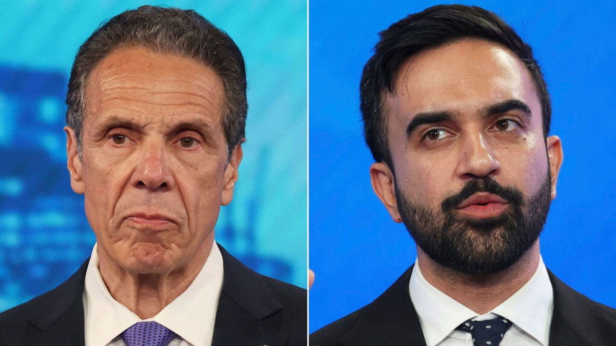 <i>AP via CNN Newsource</i><br/>Andrew Cuomo and Zohran Mamdani bitterly clashed on June 12.
