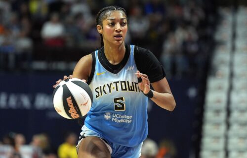 Angel Reese recorded her first career triple-double on Sunday.