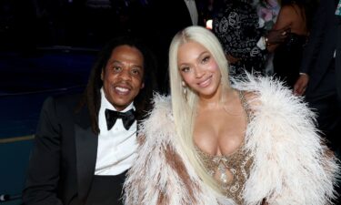 Jay-Z and Beyoncé at the Grammys on February 2.