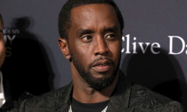 Sean Combs arrives at the Pre-Grammy Gala And Salute To Industry Icons at the Beverly Hilton Hotel on January 25