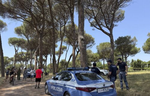 Two bodies were found in the Villa Doria Pamphili city park earlier this month.