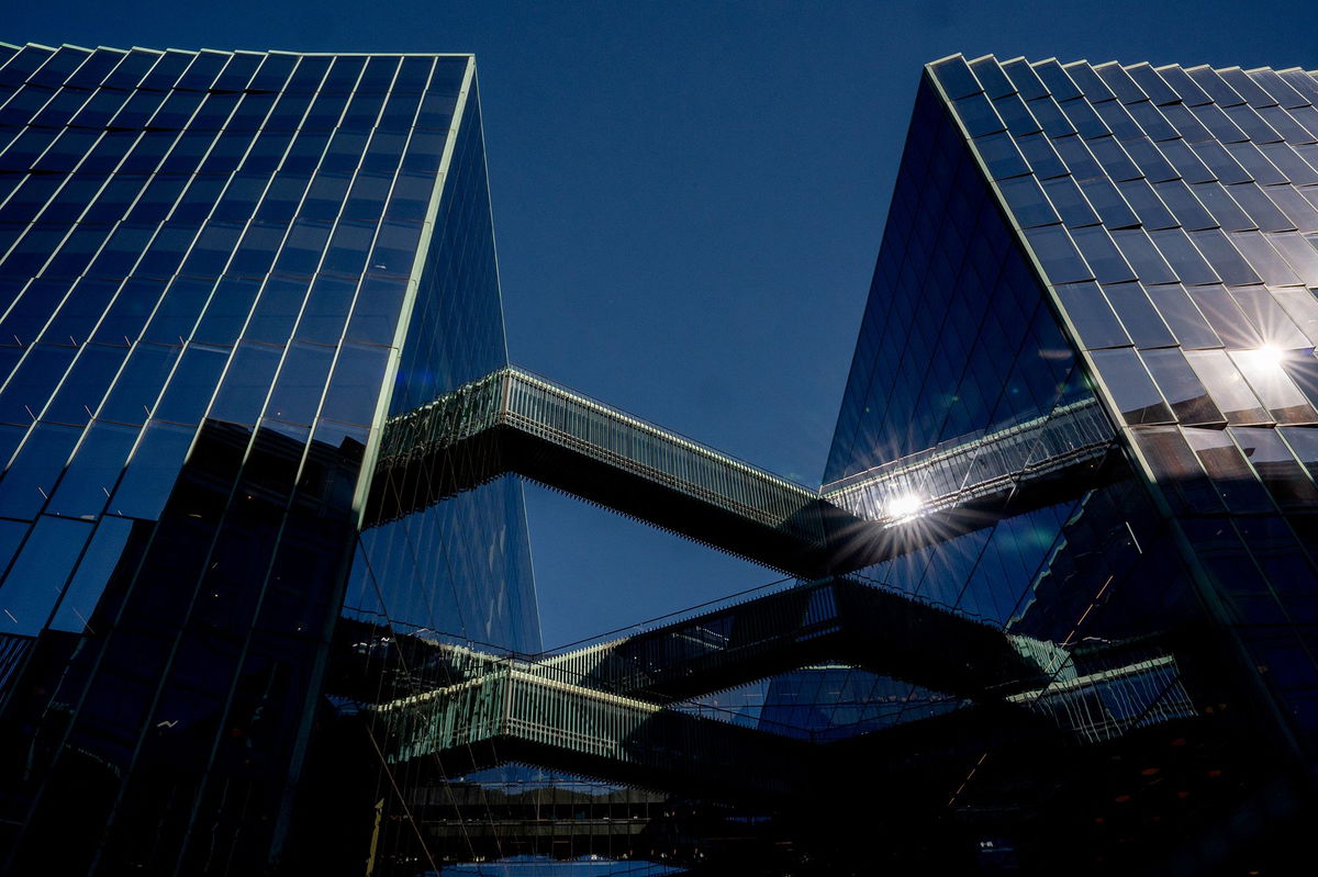 <i>Andrew Harnik/Getty Images via CNN Newsource</i><br/>Homebuyers in the US may soon be able to use cryptocurrency assets to strengthen their mortgage application. Exterior of the Federal National Mortgage Association