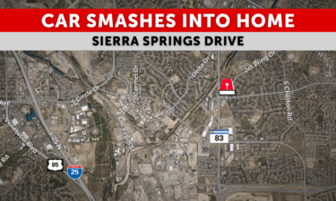 Car crash location