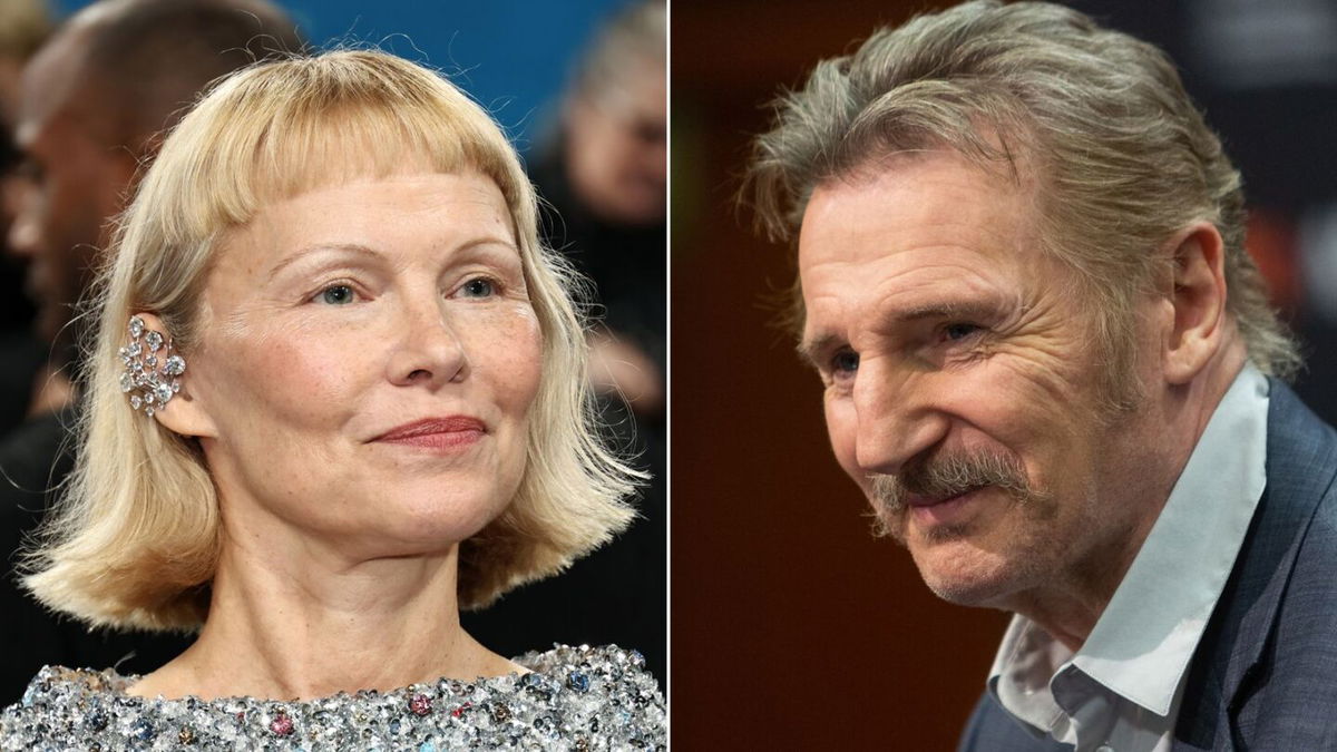 <i>Getty Images via CNN Newsource</i><br/>Pamela Anderson and Liam Neeson are not just costars
