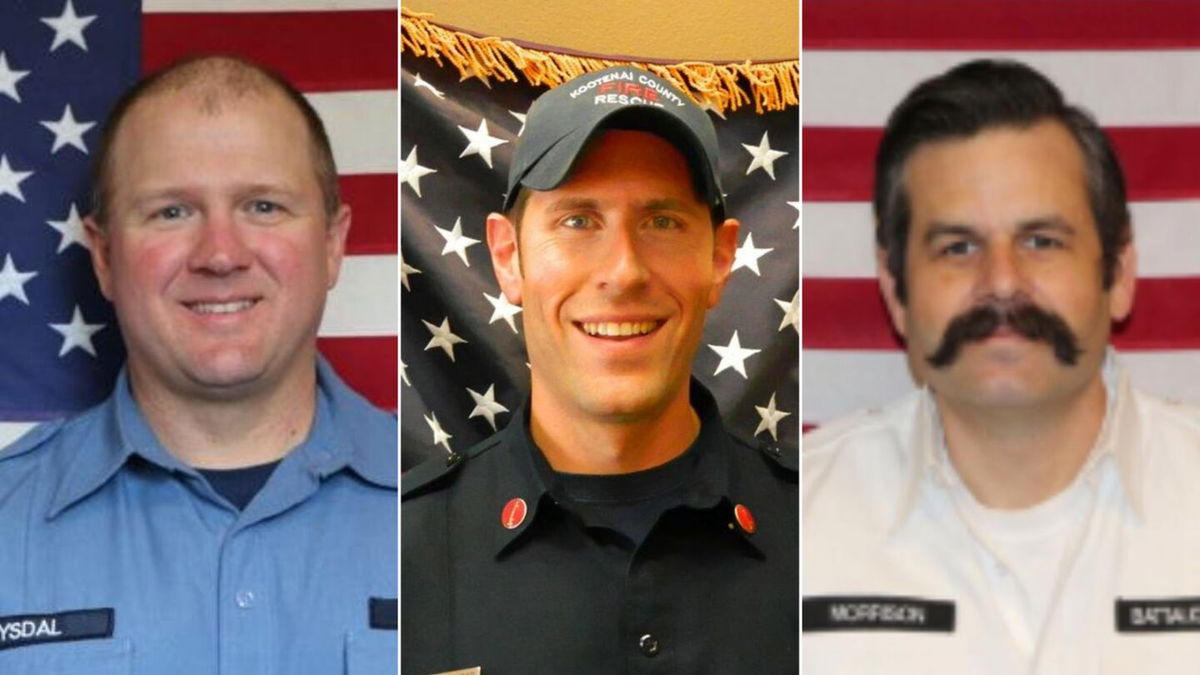 <i>City of Coeur d'Alene/Kootenai County Fire & Rescue via CNN Newsource</i><br/>Coeur d'Alene Fire Department engineer Dave Tysdal