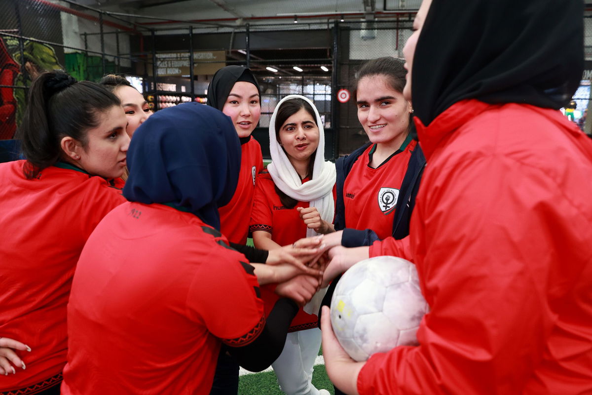 Empowering Afghan female athletes shows ‘bravery and courage’ against the Taliban, says Malala