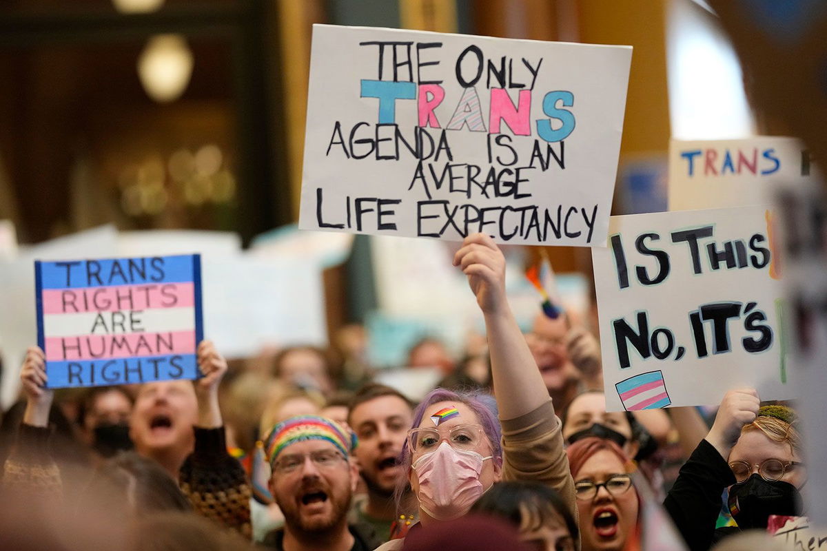 An Iowa law rolling back trans civil rights protections in the state has taken effect. Here’s what to know
