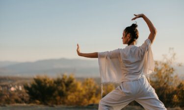 Tai chi involves a series of slow