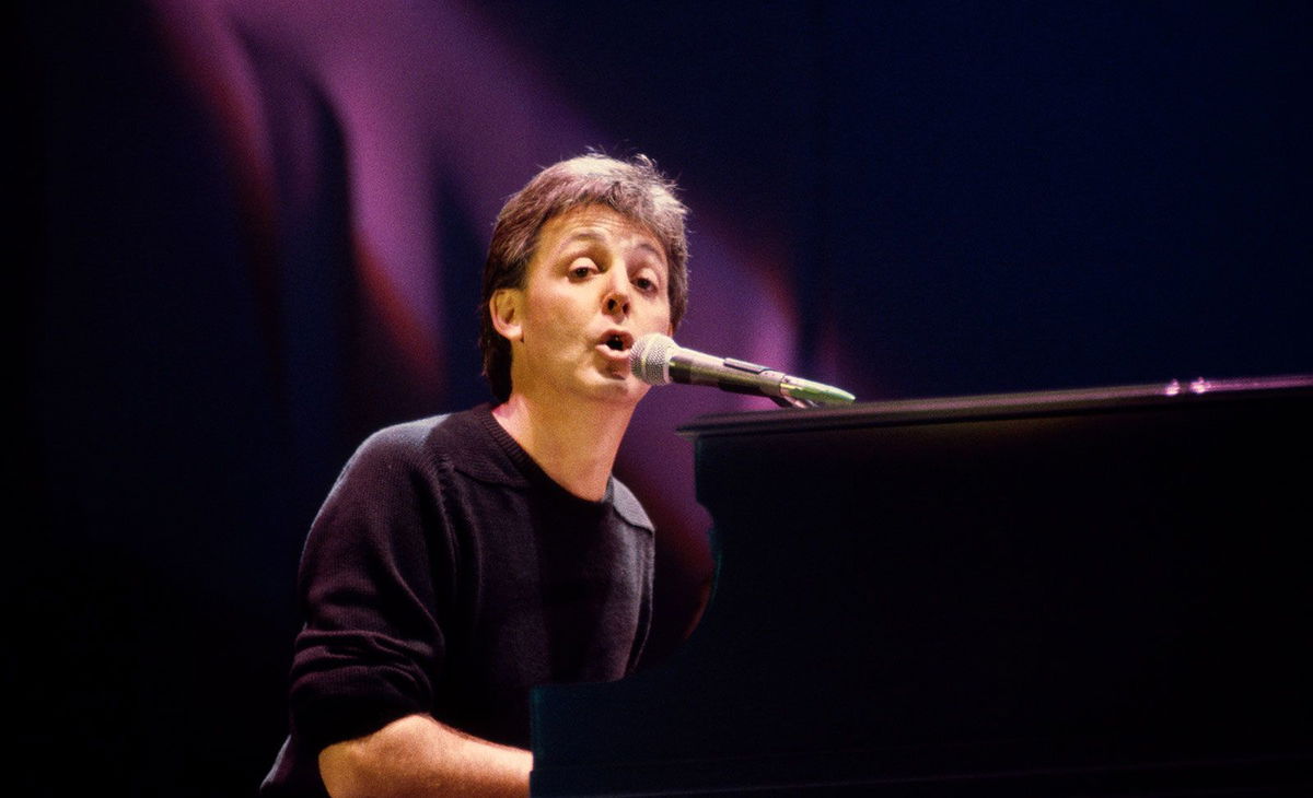 <i>Duncan Raban/Popperfoto/Getty Images via CNN Newsource</i><br/>Paul McCartney performing at Live Aid in London in 1985.