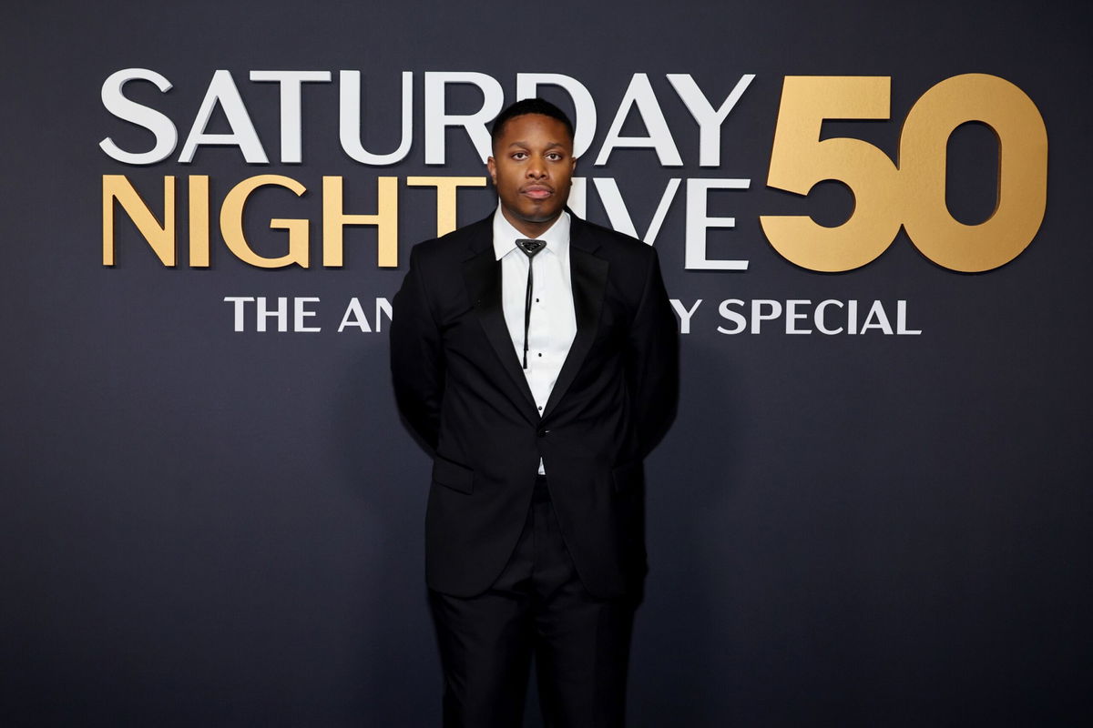 <i>Jamie McCarthy/NBC/Getty Images via CNN Newsource</i><br/>Devon Walker on the "Saturday Night Live 50th Anniversary Special" red carpet on February 16. Devon Walker has announced his departure from “Saturday Night Live.”