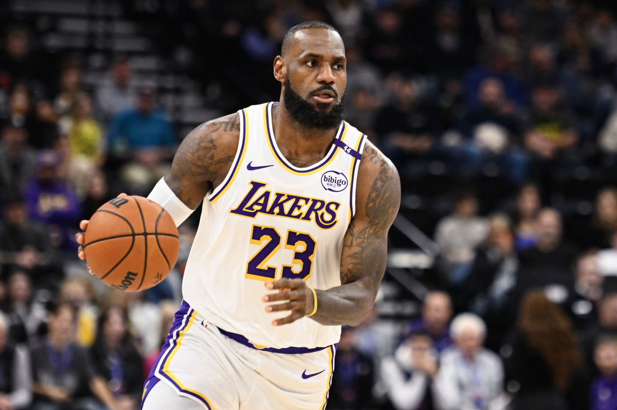 <i>Alex Goodlett/Getty Images via CNN Newsource</i><br/>LeBron James is entering his 23rd season in the NBA and eighth with the Los Angeles Lakers.