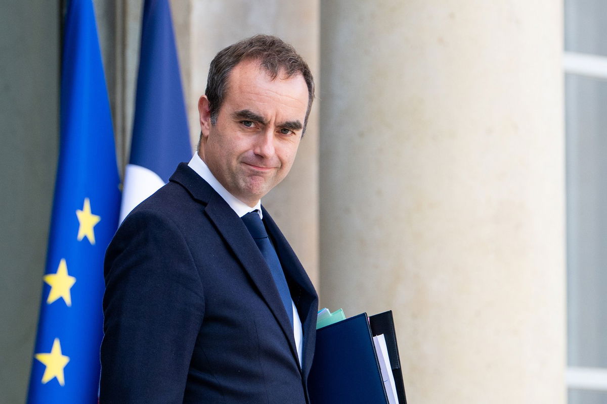 <i>Benjamin Girette/Bloomberg/Getty Images via CNN Newsource</i><br/>Sébastien Lecornu