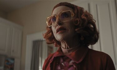 Amy Madigan in "Weapons" as a stressed America's final boss.