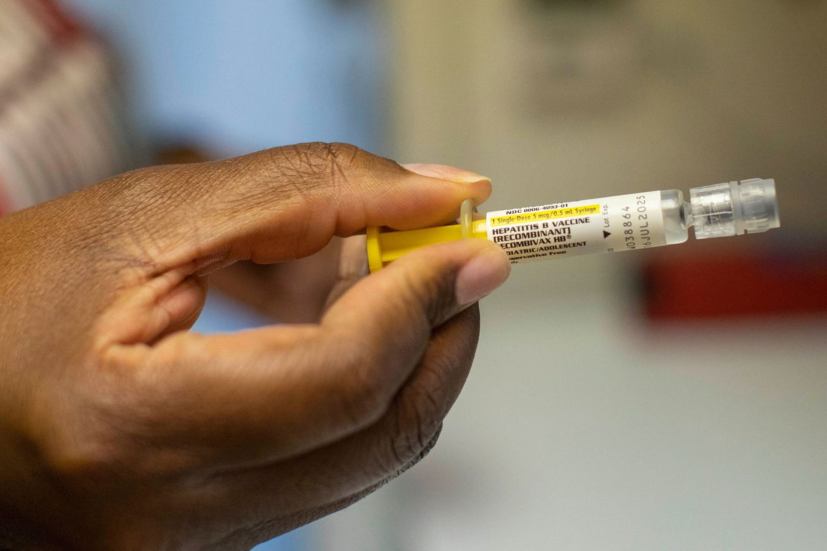 <i>Alyssa Pointer for The Washington Post/Getty Images via CNN Newsource</i><br/>Hepatitis B vaccination has been universally recommended for infants in the US since 1991.